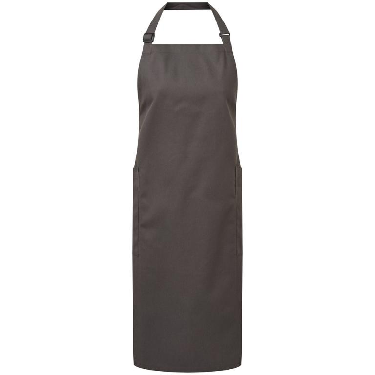 Recycled Polyester & Organic Cotton Apron Dark Grey