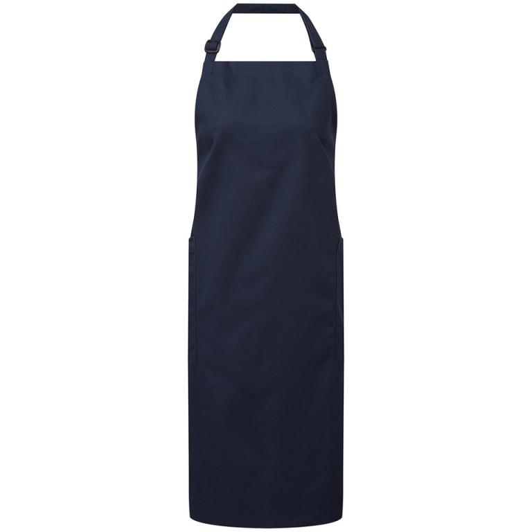 Recycled Polyester & Organic Cotton Apron Navy