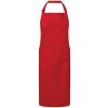 Recycled Polyester & Organic Cotton Apron Red