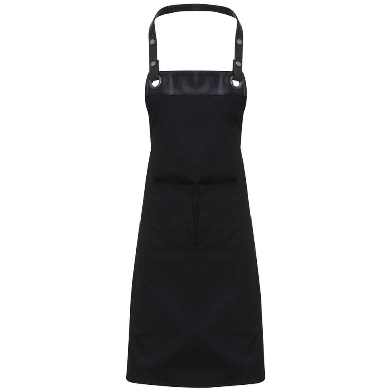 Espresso bib apron Black/Black