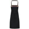 Espresso bib apron Black/Brown