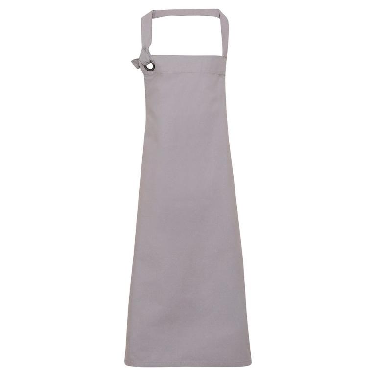 Calibre heavy cotton canvas bib apron Silver