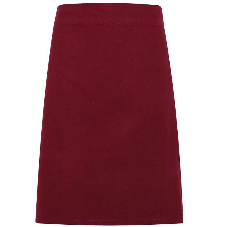 Calibre heavy cotton canvas waist apron Burgundy