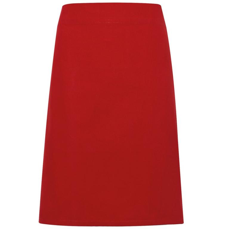 Calibre heavy cotton canvas waist apron Red