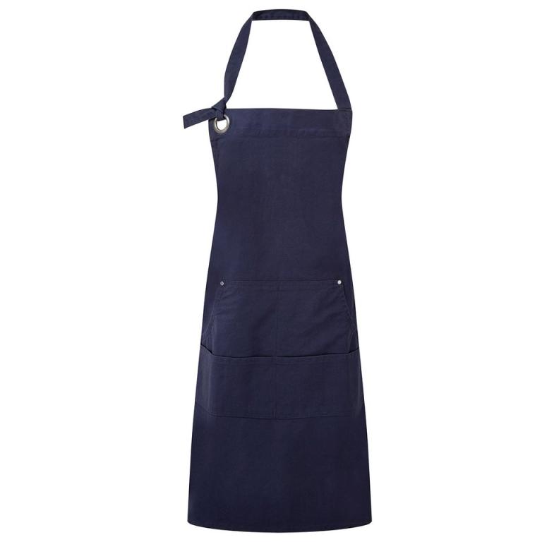 Calibre heavy cotton canvas pocket apron Navy