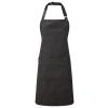 Annex Oxford bib apron Black