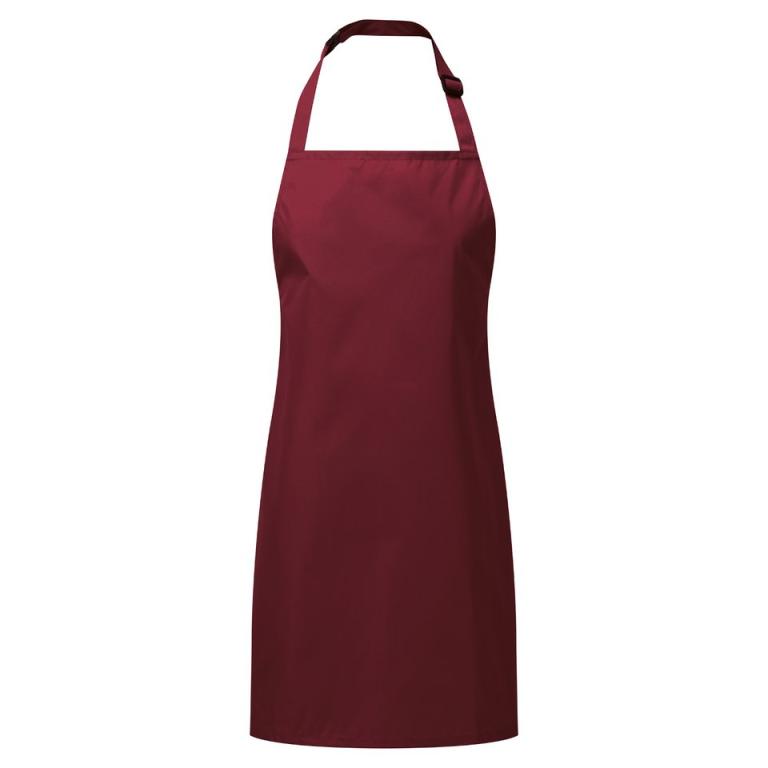 Kids waterproof apron Burgundy