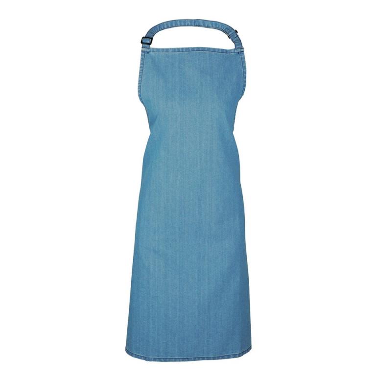 Colours bib apron Blue Denim