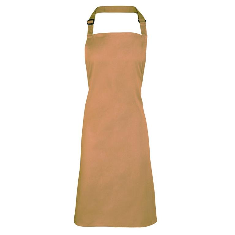 Colours bib apron Camel