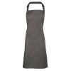 Colours bib apron Dark Grey