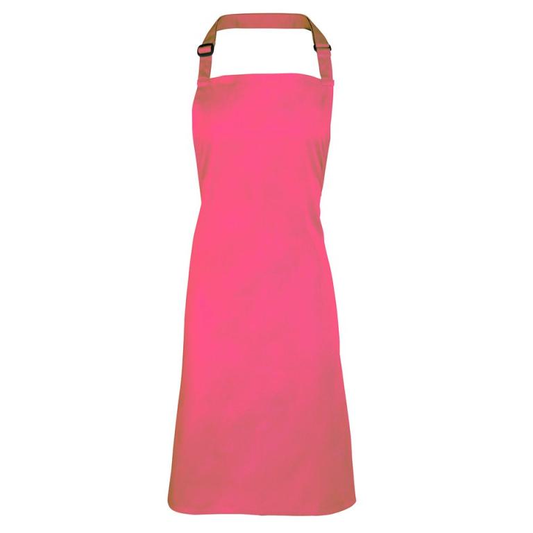 Colours bib apron Fuchsia