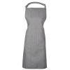 Colours bib apron Grey Denim