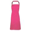 Colours bib apron Hot Pink