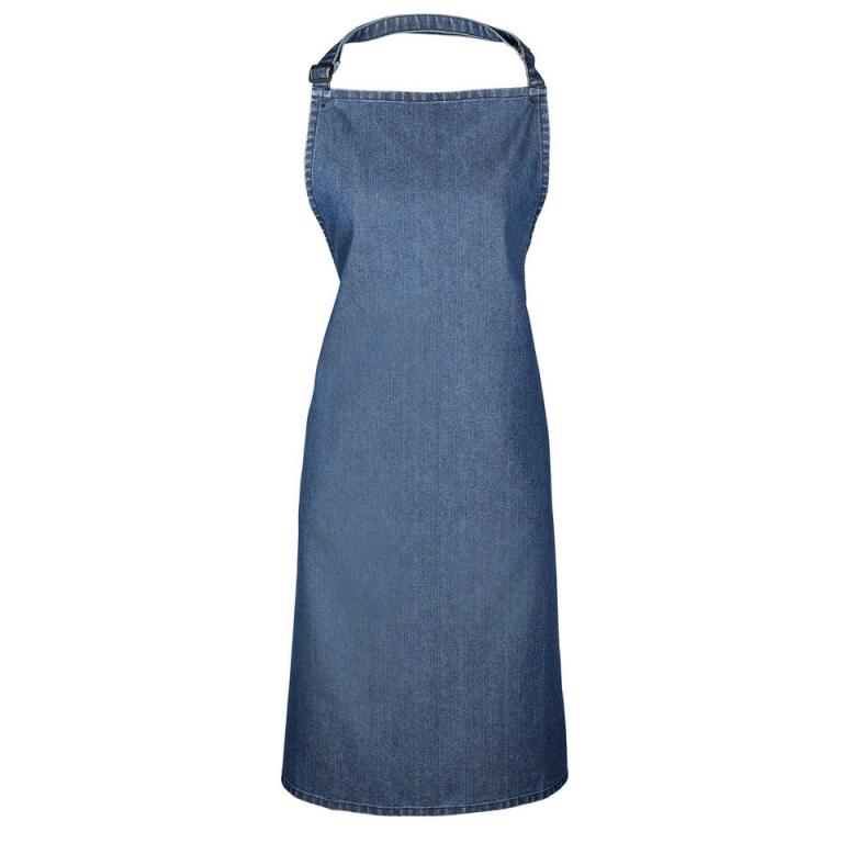 Colours bib apron Indigo Denim