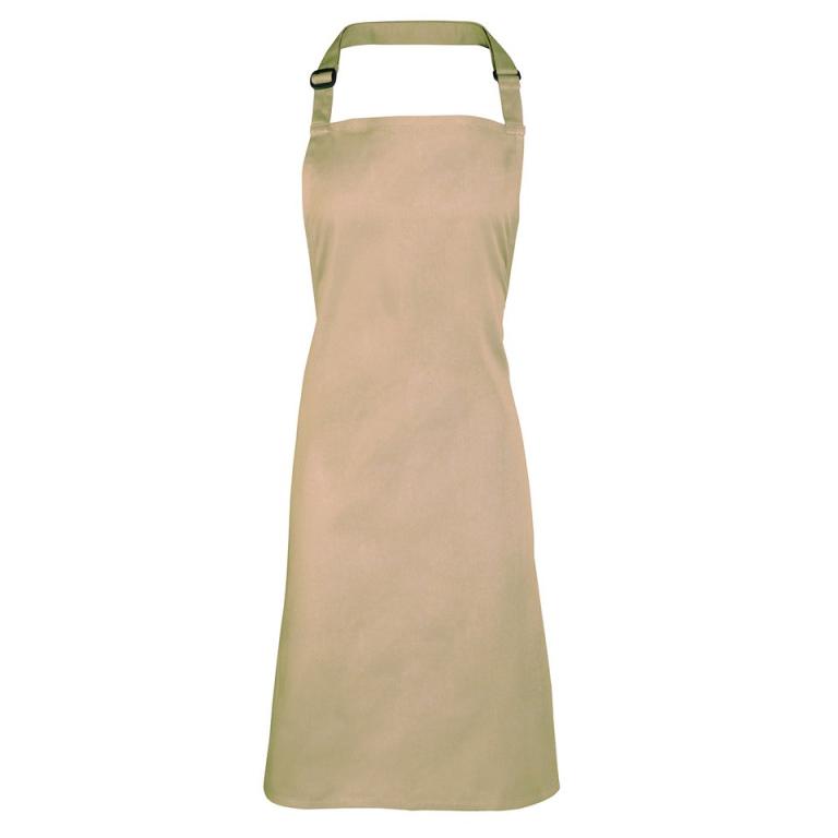 Colours bib apron Khaki