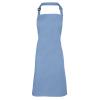 Colours bib apron Mid Blue