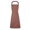 Colours bib apron Mocha