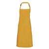 Colours bib apron Mustard