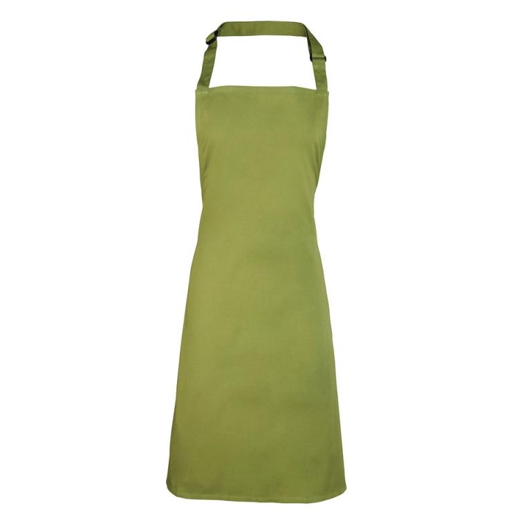 Colours bib apron Oasis Green