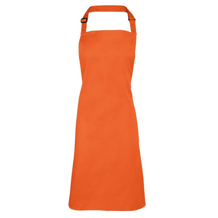 Colours bib apron Orange