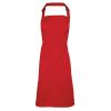 Colours bib apron Red