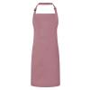 Colours bib apron Rose