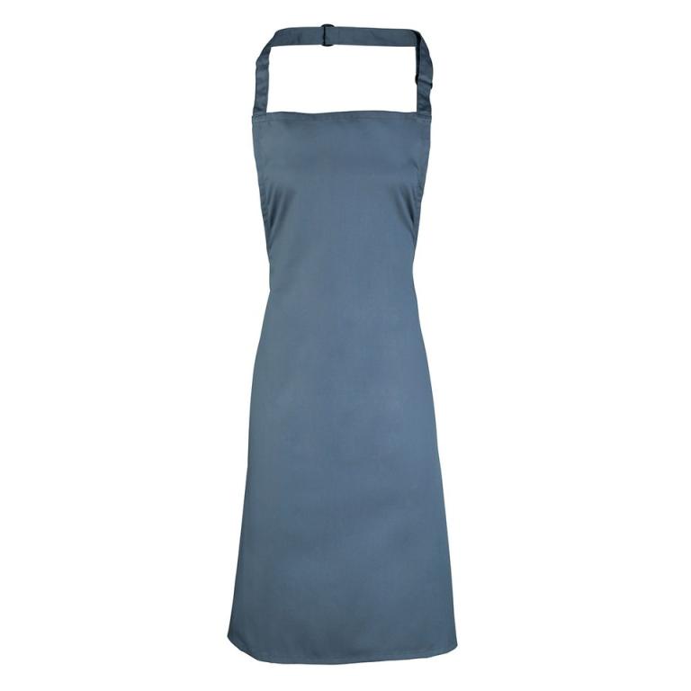 Colours bib apron Steel