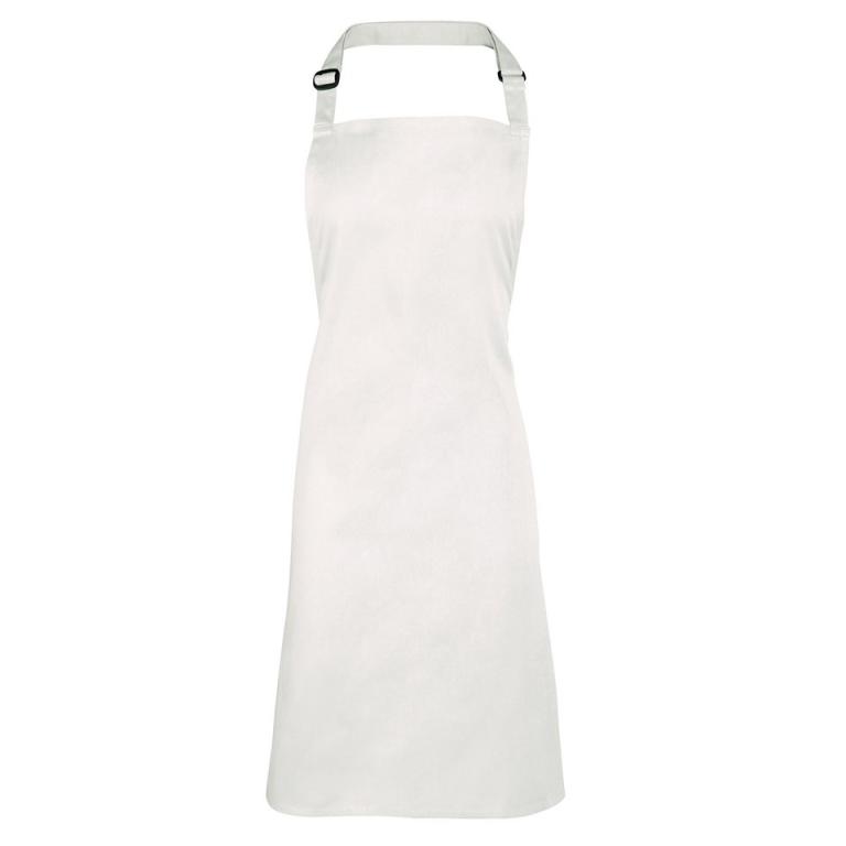 Colours bib apron White