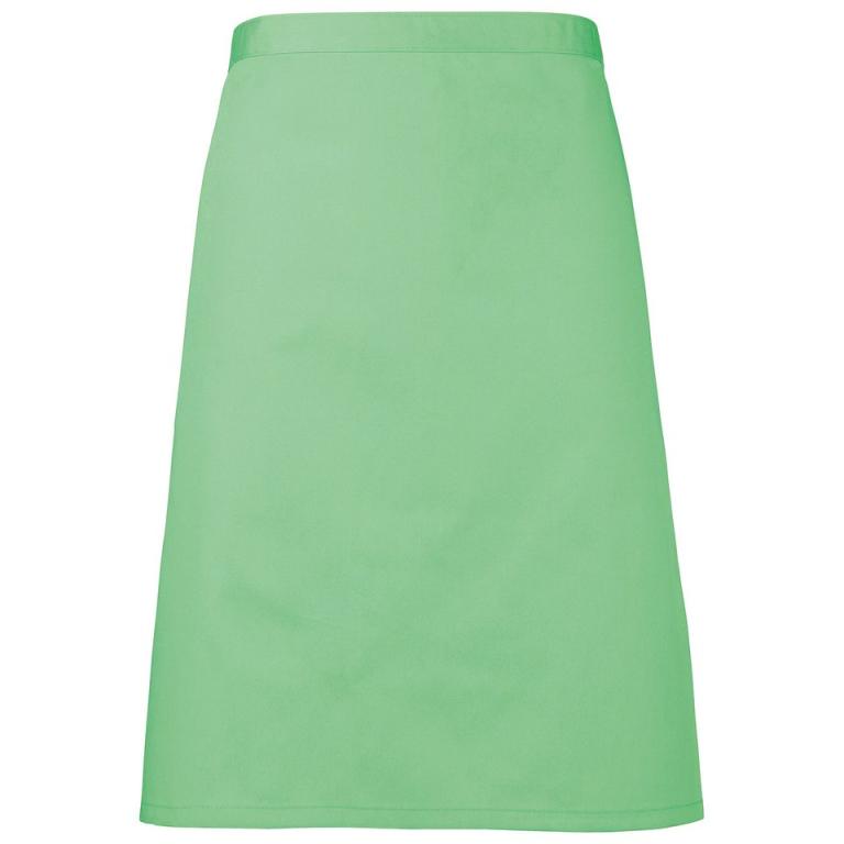 Colours mid-length apron Apple