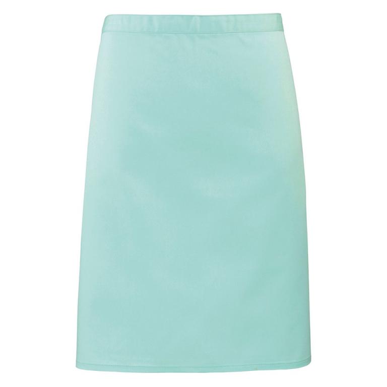 Colours mid-length apron Aqua