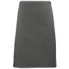 Colours mid-length apron Dark Grey