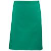 Colours mid-length apron Emerald