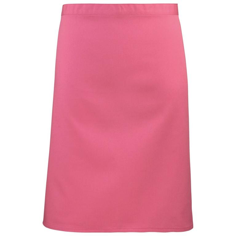 Colours mid-length apron Fuchsia