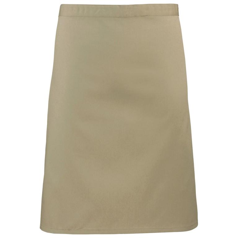 Colours mid-length apron Khaki