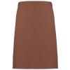 Colours mid-length apron Mocha