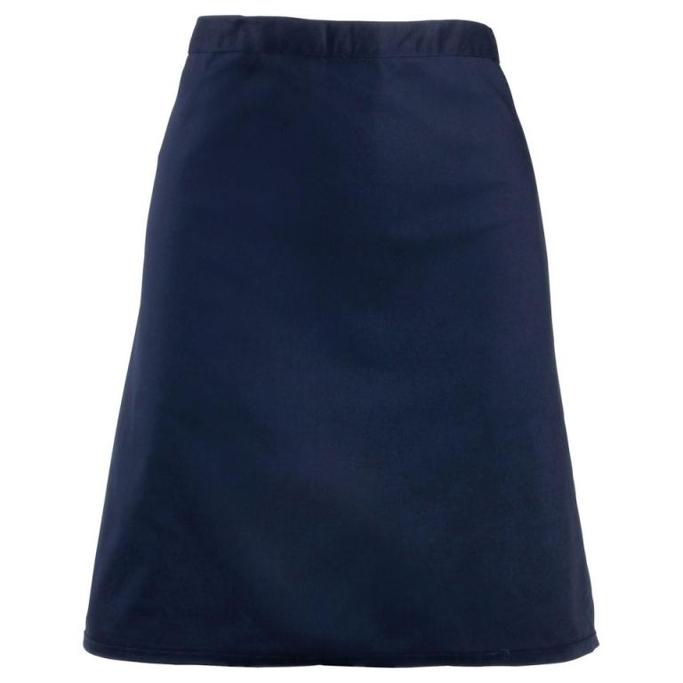 Colours mid-length apron Navy