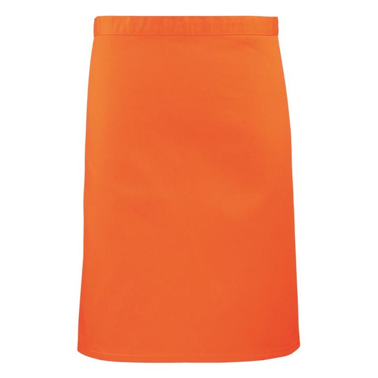 Colours mid-length apron Orange