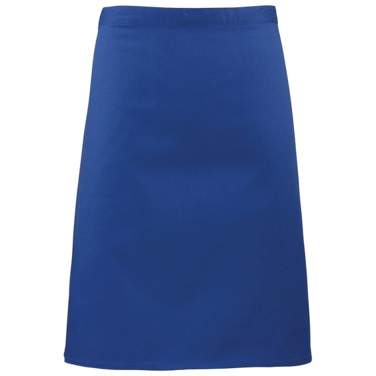 Colours mid-length apron Royal