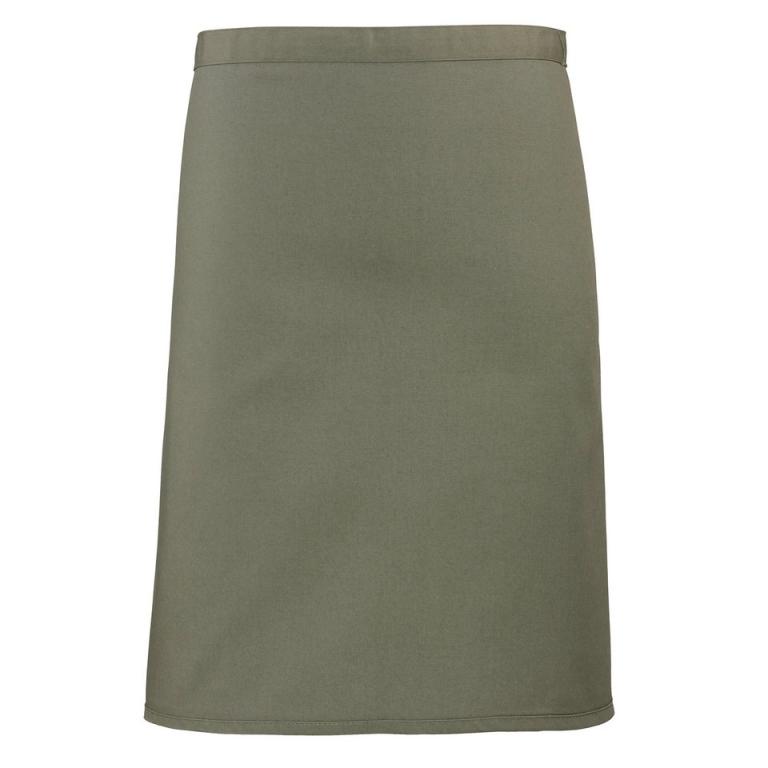 Colours mid-length apron Sage