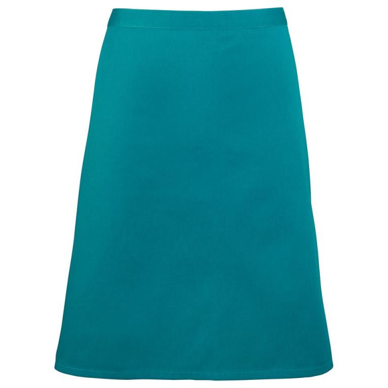 Colours mid-length apron Teal