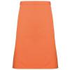 Colours mid-length apron Terracotta