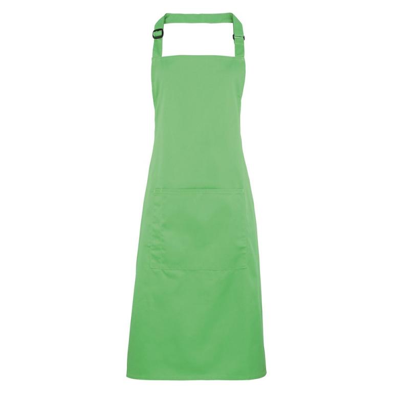 Colours bib apron with pocket Apple