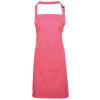 Colours bib apron with pocket Fuchsia