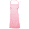 Colours bib apron with pocket Pink