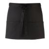 Colours 3-pocket apron Black