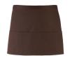 Colours 3-pocket apron Brown