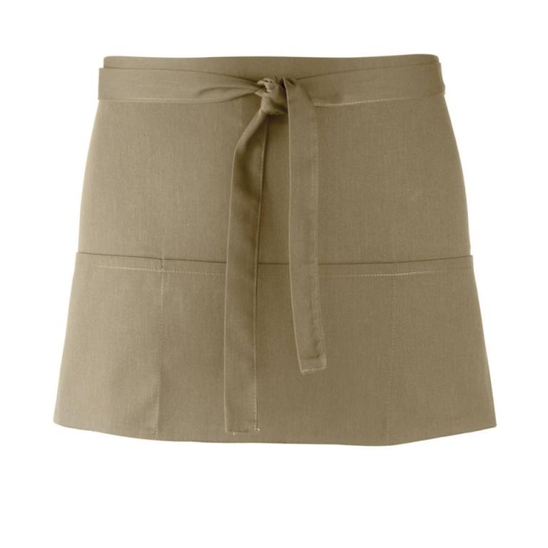 Colours 3-pocket apron Olive