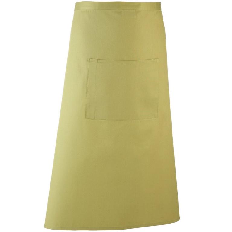 Colours bar apron Lime