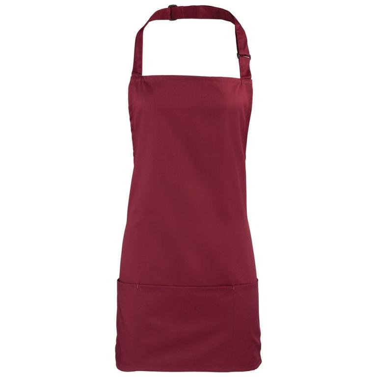 Colours 2-in-1 apron Burgundy