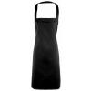 Essential bib apron Black